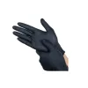 SETINO gumikesztyű Nitril - 5.0g  Fekete "S" (100db/doboz, 10doboz/karton)