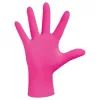SETINO gumikesztyű Nitril - 3.5g  Pink "M" (100db/doboz, 10doboz/karton)