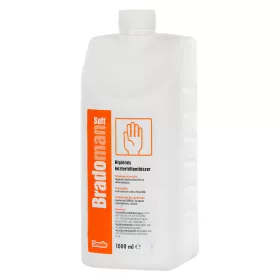   Bradoman Soft higiéniás kézfertőtlenítőszer 1L (10db/karton)