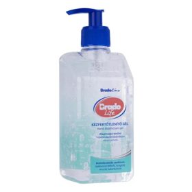Bradolife kézfertőtlenítő gél 500ml (10db/karton)