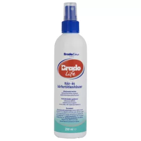 Bradolife kéz- és bőrfertőtlenítő SPRAY 250ml (10db/#) - 5997001770405