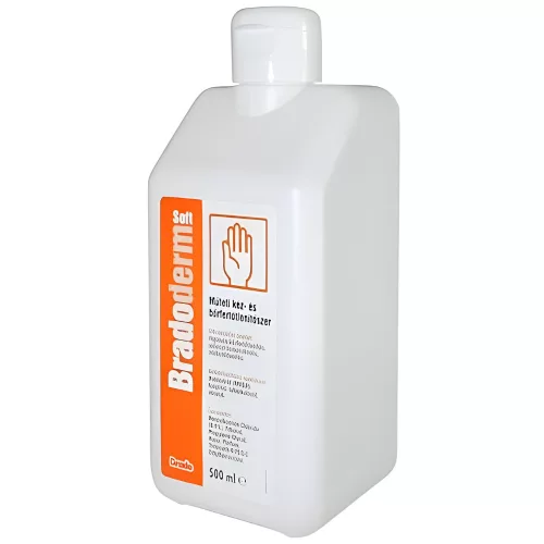 Bradoderm soft műtéti kézfertőtlenítő 500ml (10db/karton)
