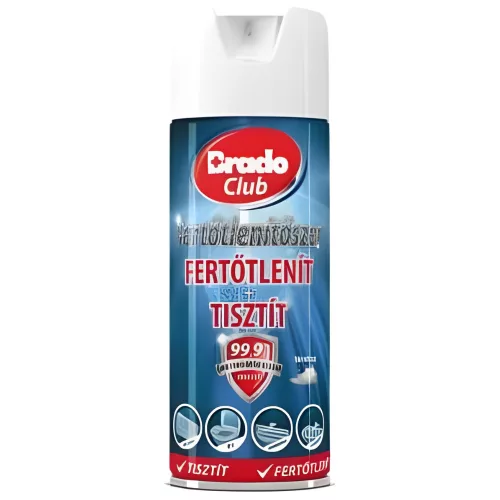 Brado club fertőtlenítő aerosol 400ml neutral (10db/karton)