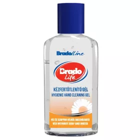   Bradolife kézfertőtlenítő gél 50ml (12db/karton) kamilla