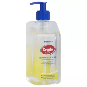   Bradolife kézfertőtlenítő gél 500ml (10db/karton) citrom