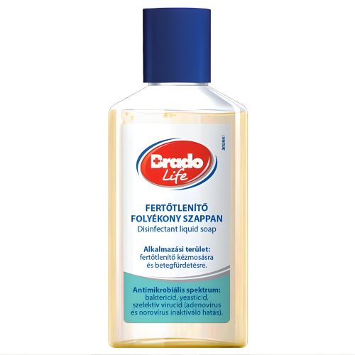 Bradolife fertőtlenítő folyékony szappan 50ml  (12db/karton)