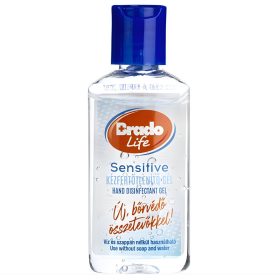 Bradolife kézfertőtlenítő gél 50ml sensitive