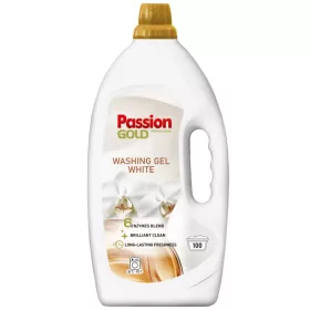   Passion Gold  mosógél fehér ruhákhoz ARGÁN OLAJJAL 4L / 100 mosás (3db/karton)