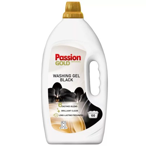 Passion Gold  mosógél fekete ruhákhoz ARGÁN OLAJJAL 4L / 100 mosás (3db/karton)