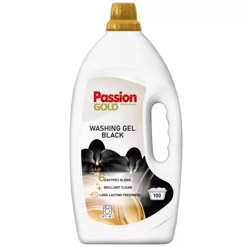 Passion Gold  mosógél fekete ruhákhoz ARGÁN OLAJJAL 4L / 100 mosás (3db/karton)