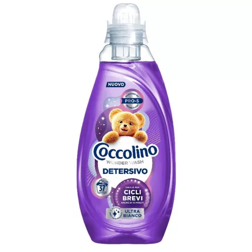 Coccolino WONDER WASH folyékony mosószer 1,48L (4db/karton) Ultra Bianco