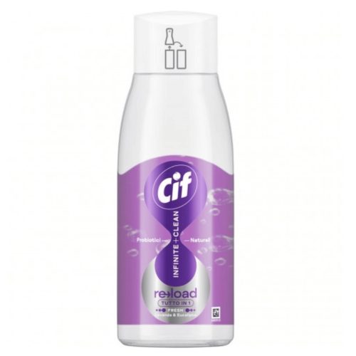 CIF Infinite+Clean All in One UTÁNTÖLTŐ 590ml Fresh Levendula & Eucaliptus