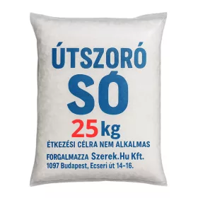 Hagyományos útszóró só 25kg (40csg/raklap)