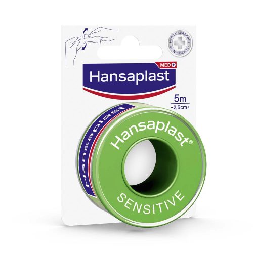 Hansaplast ragtapasz Sensitive, méretre vágható  5m x 2,5cm