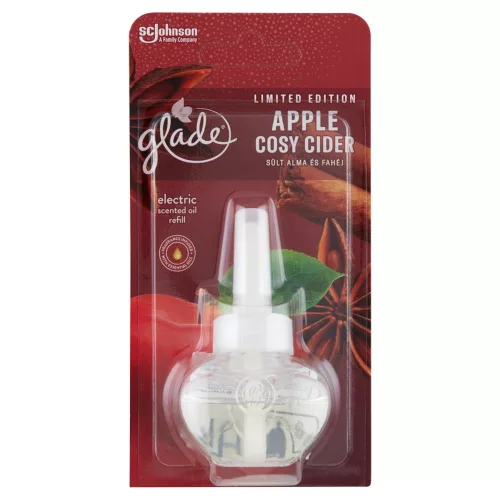 Glade elektromos légfrissítő utántöltő 20ml Apple Cosy Cider