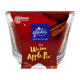 Glade illatgyertya - Warm Apple Pie 204g