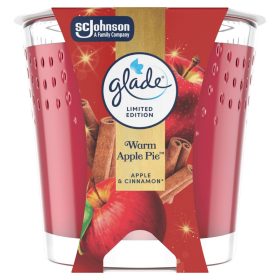 Glade illatgyertya 112g (6db/karton) Warm Apple Pie