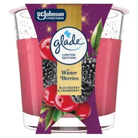 Glade illatgyertya 112g (6db/karton) Winter Berries