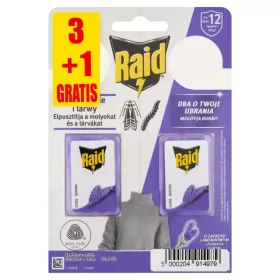   Raid molyriasztó zselé levendula illattal 3+1 db 6g (12csg/karton)