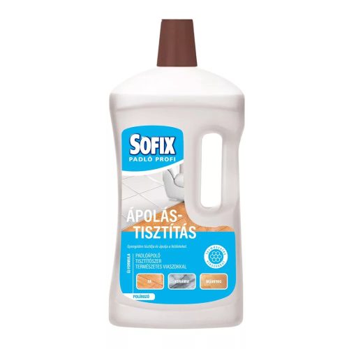Sofix Padlóápoló/Tisztítószer Természetes viaszokkal, polírozó hatással 1000ml