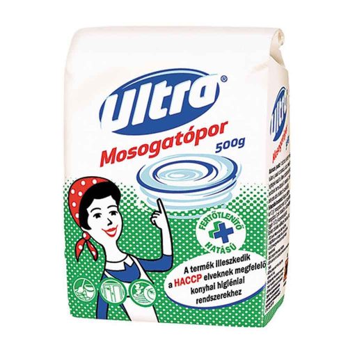 Ultra mosogatópor zacskós 500g FERTŐTLENÍTŐ (10db/karton)