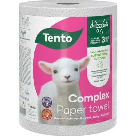   Tento Complex 3in1 3 rétegű extra nedvszívó papírtörlő (8 tekercs/ zsugor)