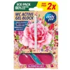 Ambi Pur aktív WC illatosító 2x45g (5db/karton) rose & lily