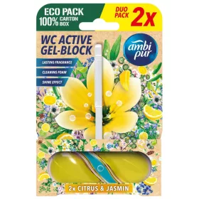   Ambi Pur aktív WC illatosító 2x45g (5db/karton) lemon & jasmin