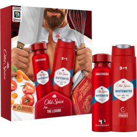   Old Spice Ajándékcsomag WHITEWATER NEW CHEF  Tusfürdő 250 ml + Dezodor 150ml