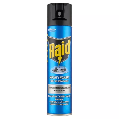Raid légy- és szúnyogírtó aeroszol 400ml (12db/karton)