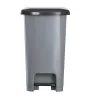 Pedálos szemetes kuka SLIM, műanyag, ECO antracit, 25L