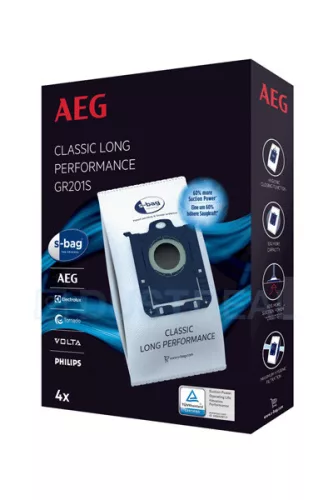Porzsák S-Bag AEG, Bork, Electr., Eurelem, Goblin, Hanseatic, Hugin, Menalux, Mio Star, Philips, Privileg, Progress, Quelle A., Satrap, Samrt V., Swirl, Tornado, Volta, Zanussi (4db/csg)