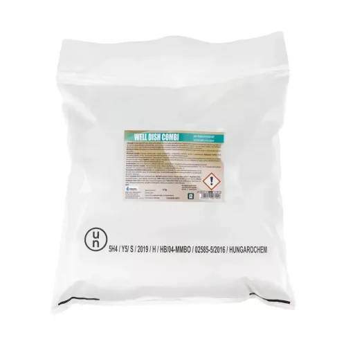 Well Dish Combi kombinált univerzális mosópor fehér és színtartó textíliákhoz 5kg