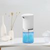 Szenzoros spray szappan és fertőtlenítő adagoló, asztali, beépített akkumulátorral, 400ml - KÉS