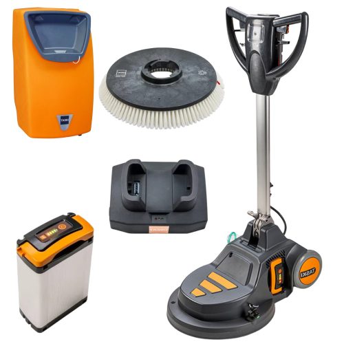 TASKI Ergodisc Flexx AKKUMULÁTOROS EGYTÁRCSÁS SÚROLÓ ÚJ (Ready To Go) - Taski akció